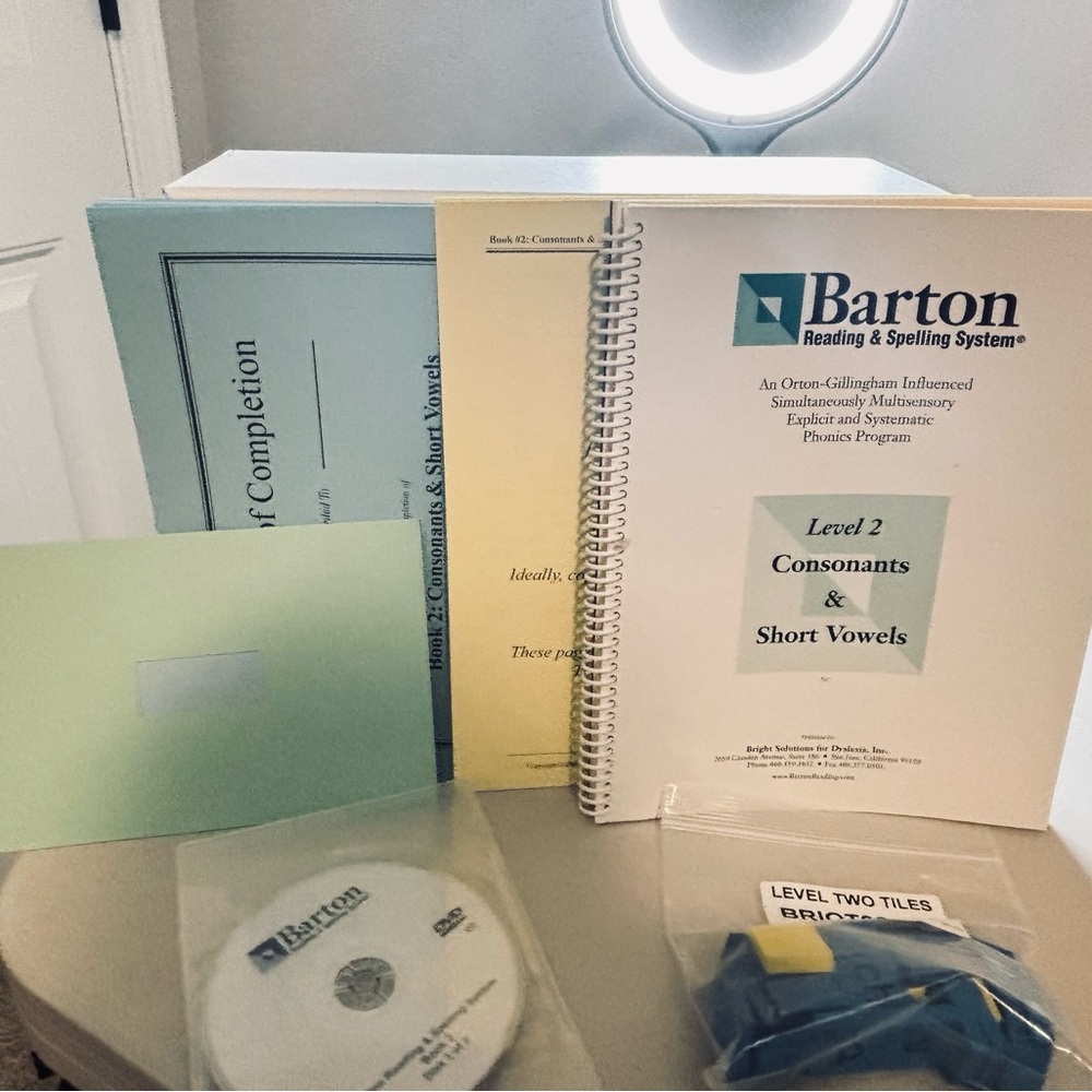 Barton Reading and Spelling System-Book 2-Short vowels and consonants